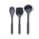 thumbnail image 1 of Juego de utensilios OXO Good Grips de silicona de 3 piezas, color gris, 1 of 7