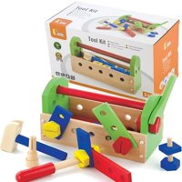 Viga - Juguete Madera Lustrin De Herramientas