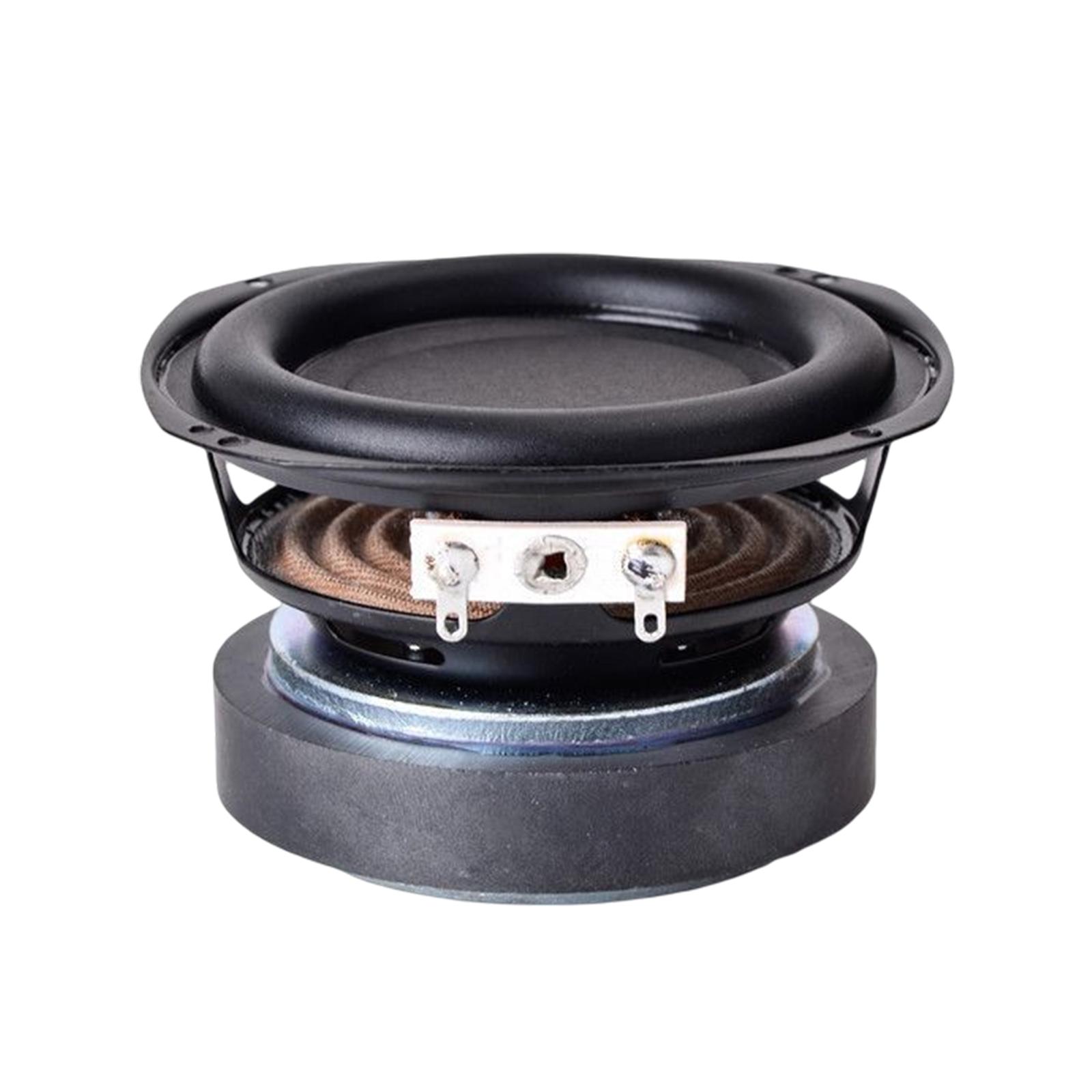 Magideal - Mini Woofer Subwoofer Altavoz Reproductor Estéreo Altavoz De Bajo Ruido Bluetooth Bajo Borde De Goma Hifi Amplificador Altavoz Para Vehículo Viaje A