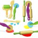 thumbnail image 4 of Juego de herramientas Play Dough Inxens de 25 piezas con moldes para animales y cortadores, 4 of 9