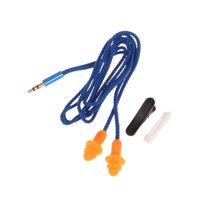 Ioensy - Tapones Para Los Oídos Auriculares Con Bloqueo De Sonido Tapones Para Los Oídos Para Niños Y Adultos Deportes Para Dormir Azul 70 Cm