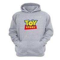 Genérico - Polerón Canguro Niño Historia De Juguetes Gris Claro Talla 10 Unisex