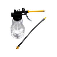 Ioensy - Lata De Aceite De Mano Puede Bombear Para Lubricación Con Pico Rígido Y Flexible