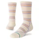 thumbnail image 1 of Socks Beam Stripe Mid Crew Oatmeal, 1 of 2