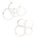 thumbnail image 5 of 2 Paquetes Drum Suffler Damening Tone Tonen Anillos Para El Instrumento De Percusión, 5 of 6
