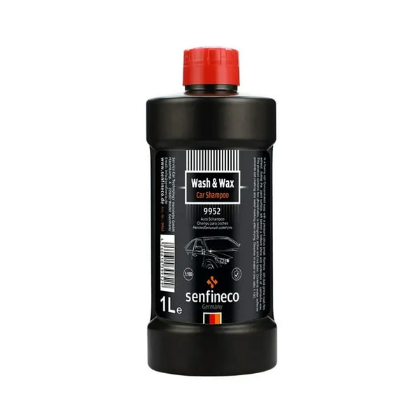 Shampoo Con Cera Concentrado Para Auto 1 Litro - Concentracion 1:100 Senfineco