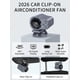 thumbnail image 4 of Ventilador clip coche aire acondicionado LED USB recargable mini frío manos libres, 4 of 7