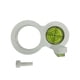 thumbnail image 3 of Nivel De Taladro Pequeño Circular De Burbuja Para Muebles, Carpintería, Taller, Blanco, 3 of 5