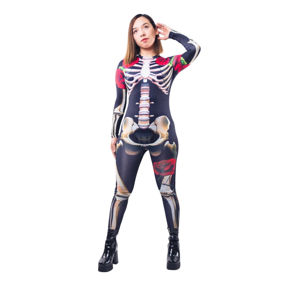 Sm - Disfraz Mujer Catrina Halloween Para Adultos