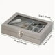 thumbnail image 2 of Caja Presentación para Exhibir Anillos y Joyas Elegante Terciopelo y Cristal, 2 of 4