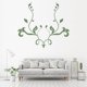 thumbnail image 2 of Decomural Swirling Leaf Headboard WS-18733, 2 of 2