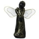 thumbnail image 3 of Estatua De ángel De Resina Hada Pintada Sala De Estar Adornos De Dormitorio Escultura ángel Chica 2 Negro, 3 of 5