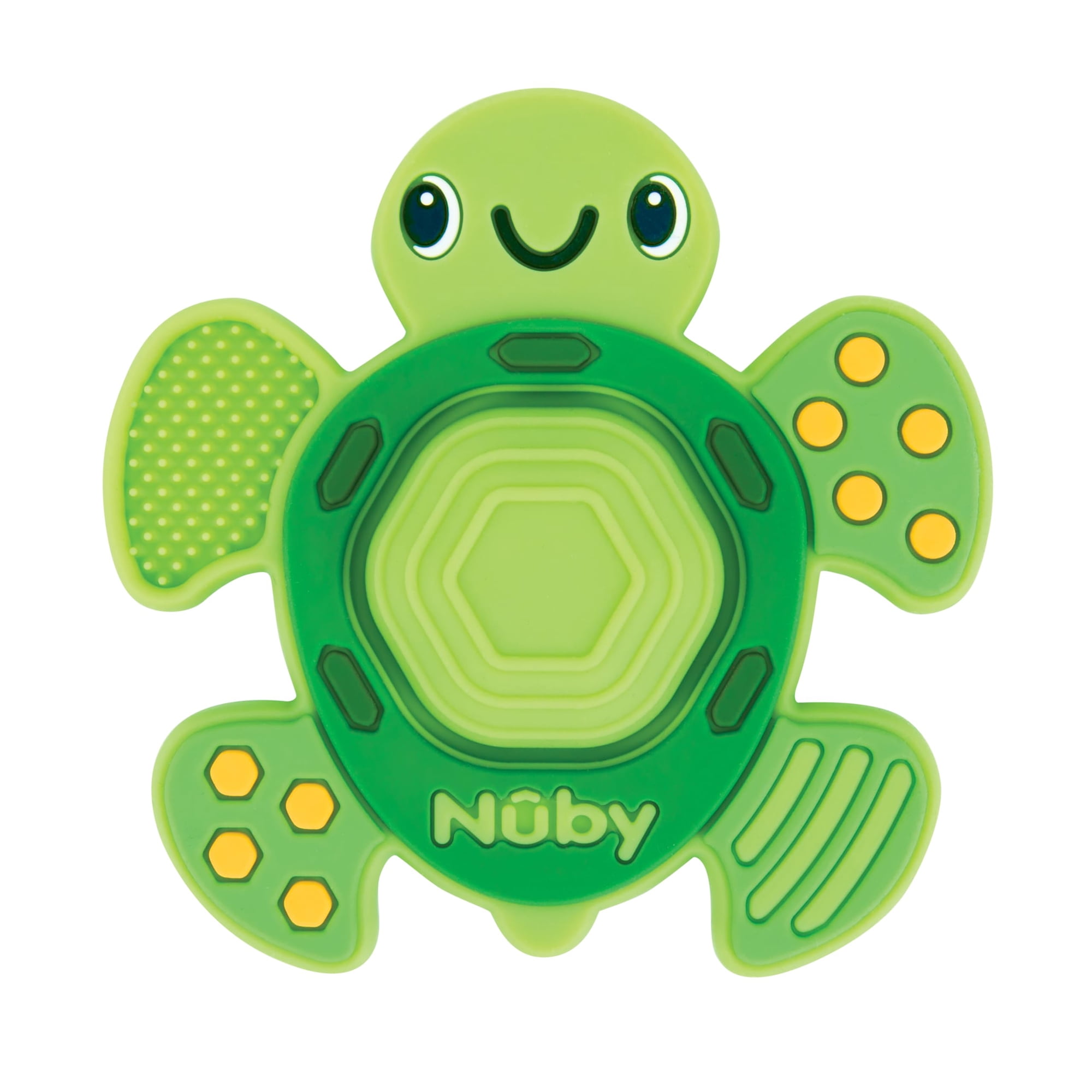 Juguete Mordedor De Tortuga Nuby Para Bebés De 3+ Meses