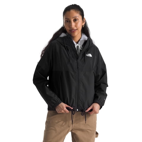 Sudadera Impermeable Con Capucha The North Face Antora Para Mujer, Sin Pfas, Negra