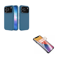 Joigo - Carcasa Lamina Clear Para Iphone 17 Pro Azul Oscuro