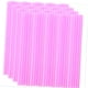 thumbnail image 3 of 100 Pajitas De Plástico Desechables De Color Rosa Para Fiestas De Cumpleaños, Festivales Y Acampadas, 3 of 3