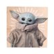 thumbnail image 2 of Cartel de madera plateado con diseño de Buffalo Star Wars The Mandalorian, 2 of 5