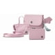 thumbnail image 2 of Kit Corneana 2 Riñonera+cosmetiquera+monedero+postal Rosado, 2 of 5