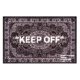 thumbnail image 1 of Alfombra de Área KEEP OFF 122 × 160 cm Floral de Anacardo en Peluche, 1 of 7