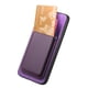 thumbnail image 5 of Funda de Cuero Magnética con Tarjetero para Samsung Galaxy A54 Cubierta Delgada Morado, 5 of 5