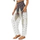 thumbnail image 1 of Pantalones de mujer, pantalones de yoga bohemios de cintura alta con bolsillos lavables a máquina, 1 of 5