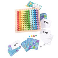 Magideal - Montessori Multiplication Times Rompecabezas Conteo Educativo Para El Ejercicio