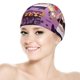 thumbnail image 5 of Torre de pizza Gorro de Natación de Licra, Gorro de Baño de Tela Cómoda, Gorro Elástico Antideslizante para Hombres, Mujeres y Niños, 5 of 6
