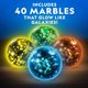 thumbnail image 4 of Pista de Canicas Blue Marble con Brillo en la Oscuridad – Kit de 200 piezas, 4 of 8
