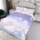 thumbnail image 3 of Sumikko Gurashi Conjunto de sábanas temático, trío de piezas, cómodo y amigable con la piel, diseño único, regalo de decoración para el hogar para familiares, amigos y fans,173cm *218cm, 3 of 6