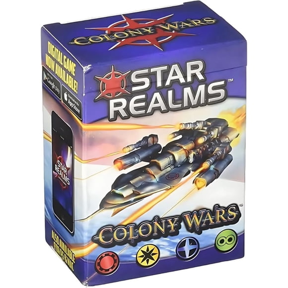 Juego de cartas Wise Wizard Games Star Realms Colony Wars