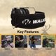 thumbnail image 5 of Conjunto Grande de Protectores Auditivos Electrónicos Razor Quad de Walker en Negro, 5 of 6