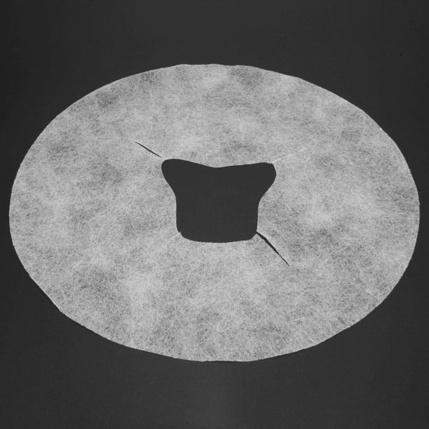 100pcs Disposable Non-woven Fabric Face Hole Mat Bed Pillow Towel Cover for Beauty Massage Spa Salon Supplies