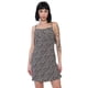 thumbnail image 1 of Vestido Mujer Corto Amarra Laterales Print Negro Corona, 1 of 5