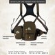 thumbnail image 3 of Mochila INSIGHTS HUNTING Arnés Marrón Talla Única, 3 of 7