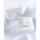 thumbnail image 2 of Conjunto Carré Acero Enchapado En Oro 18k, 2 of 4
