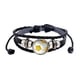 thumbnail image 4 of Pulsera De Fútbol Con Dije De Fútbol Para San Valentín, Boda, Cumpleaños, Amarillo Y Blanco., 4 of 5