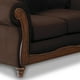 thumbnail image 4 of Sofa Rimini 2 C Tela Velvet Chocolate, 4 of 6