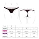 thumbnail image 3 of Micro bikini Colaless con amarras lila Talla S, 3 of 3