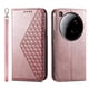 thumbnail image 1 of Funda Flip FOXDOCK para Xiaomi 15 Ultra , Estilo Billetera con Diseño Rombo, Correa de Mano y Soporte, Uso Diario, 1 of 6
