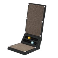 Magideal - Poste De Rascado Para Gatos Protector De Muebles Juguetes Interactivos Pelota Sofá Rascador Cama Rascador Para Gatos Cartón Para Dormir , Negro