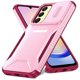 thumbnail image 1 of Funda Resistente para Samsung Galaxy A25 5G con Tapa Deslizante y Protección Militar Rosa, 1 of 6