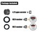 thumbnail image 3 of JQK Aireador de Grifo, Insertos de Aireador de 4.75 GPM, Pack de 10 Repuestos – Compatibles solo con Grifos de Lavabo de Baño, FAG-P10, 3 of 6