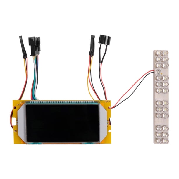Pantalla LCD de pantalla de scooters eléctricos de 8 pulgadas, piezas de scooters eléctricos de bricolaje para S2 S3, regalos para amigos, familia Pantalla de visualización