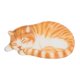 thumbnail image 5 of Alfombra De Gato Durmiente, Felpudo Decorativo Antideslizante Para Sala De Estar Al Aire Libre, Dormitorio, Amarillo Y Blanco, 5 of 5
