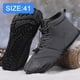 thumbnail image 3 of Zapatos descalzos para hombre y mujer, puntera ancha, minimalistas, para invierno, para senderismo, acolchados, cálidos, informales, de algodón, para senderismo, 3 of 5