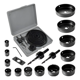 thumbnail image 1 of "Juego Sierras Belug  Copa 16 Piezas negras con estuche gris ", 1 of 5