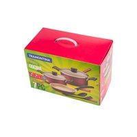 Tramontina - Bateria De Cocina 7 Piezas