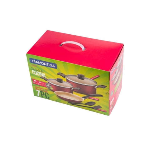 Tramontina - Bateria De Cocina 7 Piezas