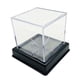 thumbnail image 2 of Soporte De Béisbol Cubo Memorabilia Vitrina Transparente Caja De Béisbol Transparente Soporte Inferior Negro, 2 of 5