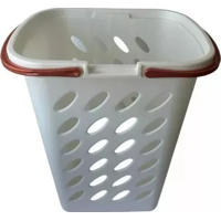 Genérico - Cesta Ropa Plástico Resistente Con Tapa